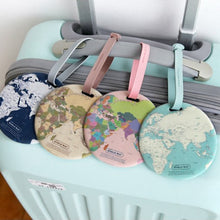 Load image into Gallery viewer, Map Luggage Tags