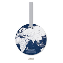 Load image into Gallery viewer, Map Luggage Tags