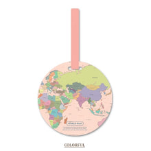 Load image into Gallery viewer, Map Luggage Tags