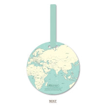 Load image into Gallery viewer, Map Luggage Tags